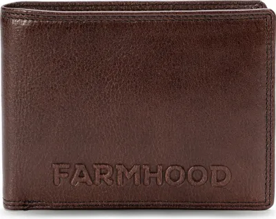 Produktbild von Farmhood Geldbörse Memphis Wallet Dark Brown dunkelbraun