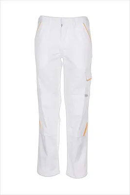 Produktbild von Planam Bundhose Highline Gr. 46 reinweiß/gelb
