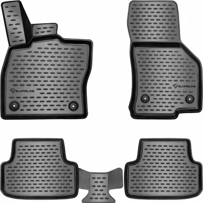 Produktbild von Design 3D Gummimatten Set für SEAT ATECA ab 2016
