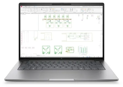 Image de HP DS3W9AT, processeur Intel Core Ultra 7, écran 35,6 cm (14 pouces), résolution 1920 x 1200 pixels, 48 Go de mémoire, disque dur de 1 To, système d'exploitation Windows 11 Pro