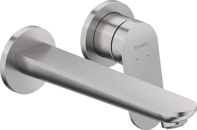 Produktbild von Duravit Wave wastafelkraan RVS geborsteld
