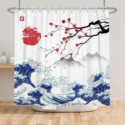 Immagine prodotto di Tenda da doccia impermeabile 100% poliestere 183 cm