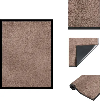 Immagine prodotto di vidaXL Zerbino marrone 60x80 cm - Zerbini