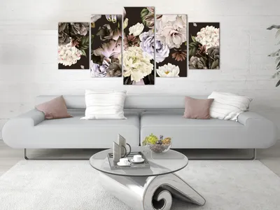 Produktbild von BLUMEN PÄONIEN Acrylglasbild Modern Wandbild Glasbilder Bilder b-C-0633-k-m