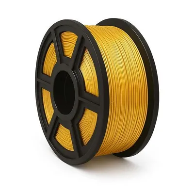 Produktbild von PETG Filament 1,75 mm – Gold Metallic – 1 kg Rolle