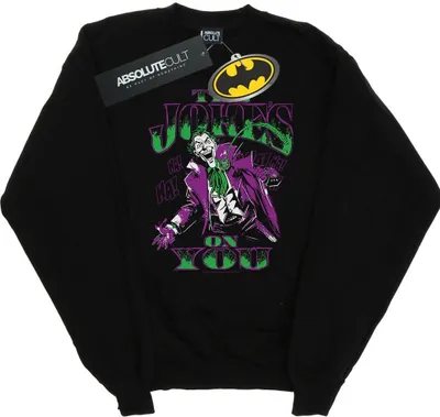 Produktbild von DC Comics - "The Joke's On You" Sweatshirt für Herren BI12395 (4XL) (Schwarz)