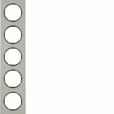 Immagine prodotto di Berker 10152204 Cornice in acciaio inossidabile/nero Berker R.3