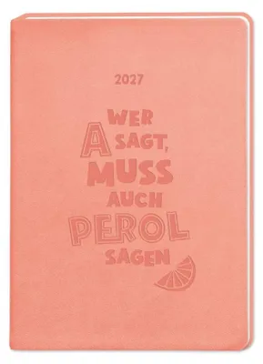 Produktbild von Terminplaner Lederlook 2027 Peach