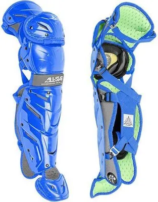Produktbild von All Star LG1216S7X Youth System 7 Axis Pro Leg Guards | 14,5¨ Inch Color Royal Baseball/Softball Artikel