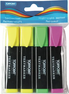 Produktbild von 20 (5x 4) Textmarker - Stylex Highlight Marker
