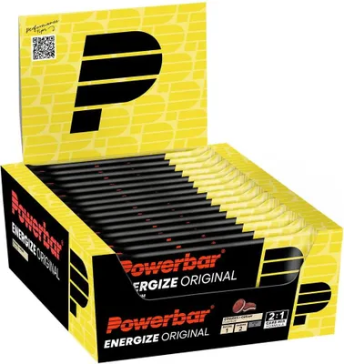 Produktbild von PowerBar ENERGIZE ORIGINAL Riegel Cookies & Cream Box mit 15x55g