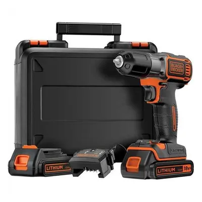 Produktbild von Black & Decker ASD184KB-QW, Handbohrmaschine, Orange, 1 cm, 800 RPM, 2,5 cm, 1 cm