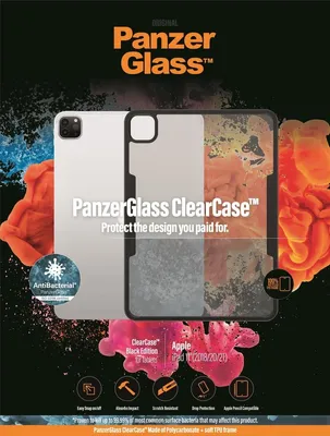 Produktbild von PanzerGlass ® ClearCase™ iPad Pro 11″ (2018, 2020-2022), Cover, Apple, Apple - iPad Pro 11″, 27,9 cm (11"), Schwarz