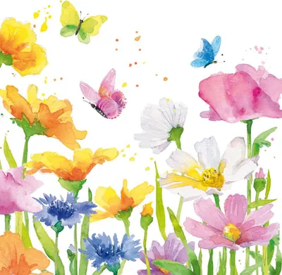Immagine prodotto di Tovaglioli 33x33 cm Happy Spring