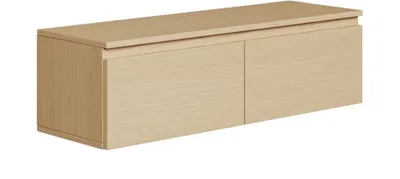 Produktbild von Selsey Bemmi - TV-Hängeboard, Eiche Lindberg, 100 cm