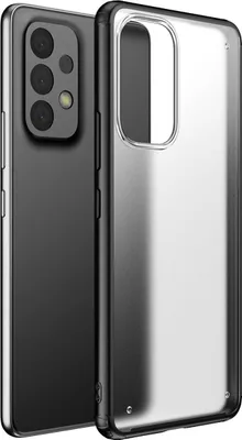 Produktbild von Mobigear Shockproof  Samsung Galaxy A73 Hülle Hardcase Backcover Stoßfest - Schwarz