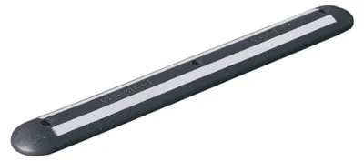 Produktbild von Moravia Trennbalken schwarz weiß reflektierend 1200 x 150 x 45 mm + Dübelmaterial