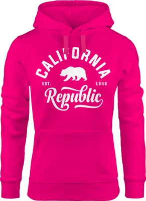 Produktbild von Hoodie Damen California Republic Kapuzen-Pullover Neverless® pink M