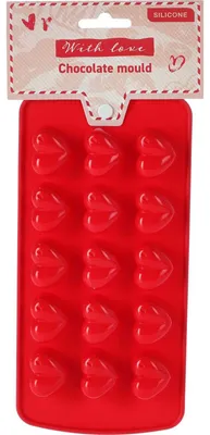 Obrázek produktu pro Silikonová forma na pralinky, červená