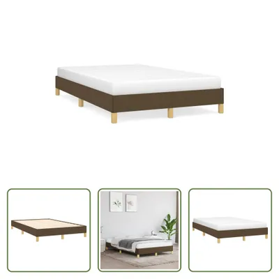 Immagine prodotto di The Living Store rete marrone scuro 120x190 cm in tessuto