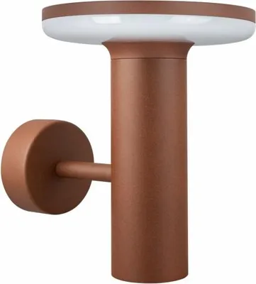 Image de Applique Murale Mac Wall Base Corten - 12W Led Interrupteur Cct 2700 K/3200 K/4000K, Aluminium - Beneito & Faure