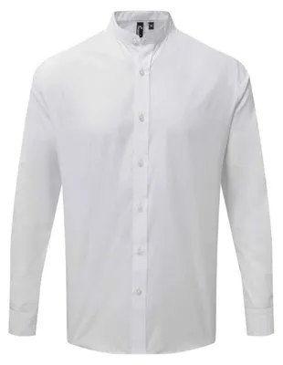 Produktbild von Premier - Hemd Mit Kragen für Herren Langärmlig LT3146 (XS) (Weiß)