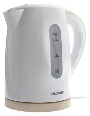 Produktbild von Zelmer ZCK7616I - Elektrischer Wasserkocher, 1,7L, 2200W, Antikalk-Filter, BPA-f