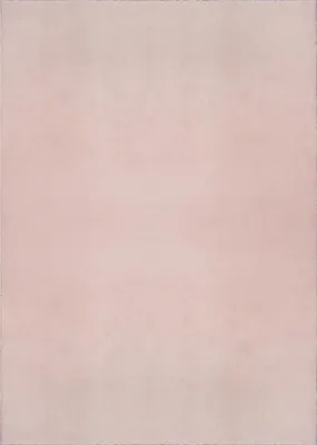 A plain, soft pink background with subtle texture.