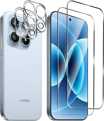Produktbild von 2X Schutzglas ( Display + Kamera ) für Xiaomi 17 Full Screen Hartglas Panzerfolie 9H