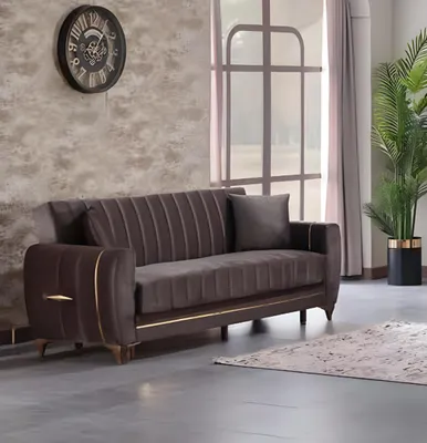 Produktbild von Sofa 3 Sitzer Wohnzimmer Design Möbel Luxus Moderne Dreisitzer Sofa
