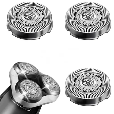 Produktbild von 3 Stück Rasierapparat Ersatzköpfe Für SH90,Ersatzscherteil für Shaver Series 9000, kompatibel mit Rasierer SH90 S7000 S8000 S9000