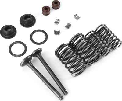 Immagine prodotto di set di 16 pezzi in metallo per il montaggio delle molle delle valvole del motore, adatto per GY6 50 60 80 100 125 150CC