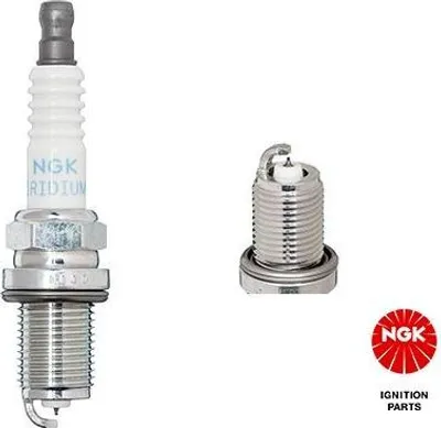 Produktbild von NGK Zündkerze R7433-10 mit Iridium-Mittelelektrode, M14x1,25 Gewinde, 19,0 mm Gewindelänge