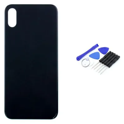 Produktbild von iPhone X Backcover schwarz - Set