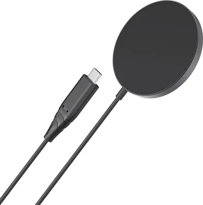 Produktbild von Choetech T518-F, Drinnen, USB, Kabelloses Aufladen, Schwarz