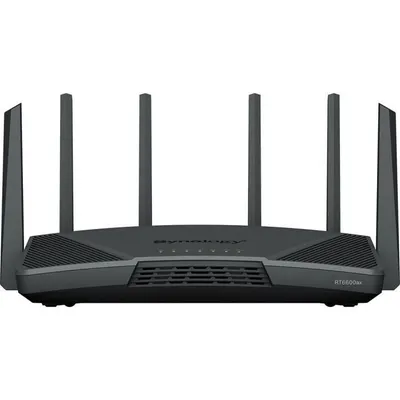 Produktbild von WLAN Router, Synology RT6600AX, Tri-Band, 6.6 Gbit/s, WiFi 6, 6 Antennen, Weiß