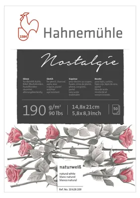 Produktbild von Hahnemühle Skizzenbuch Nostalgie A 5 50 Blatt 190 g
