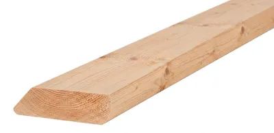 Produktbild von Rhombusprofilleiste Douglasie 200 x 9,0 x 2 cm natur