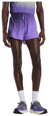 Image de Short New Balance Pantalón corto New Balance RC Ultra Light Printed 3inch lila pour Uni