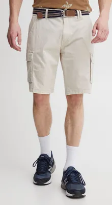 Produktbild von Blend 20715129 Herren Cargo Shorts Bermuda Kurze Hose mit Gürtel Cargo Taschen mit Stretch Regular Fit