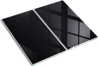 Obrázek produktu pro Kryt varné desky – Kryt na indukční desku – Ochranná skleněná deska – 2x30x52 cm– Skleněné ochranné desky na sporák –Tvrzené sklo –Nástěnka