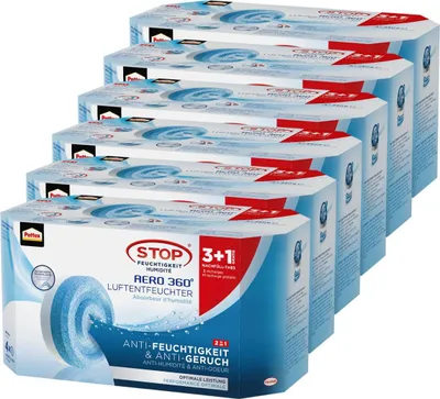 Produktbild von Pattex AERO 360° Luftentfeuchter Nachfüller Tabs Neutral 4x450g Vorratspack