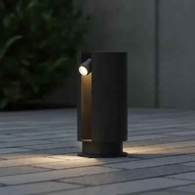 Productafbeelding van Tuinlamp Taglio 3W zwart, AI-gegenereerde afbeelding