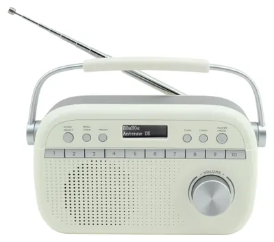 Produktbild von Soundmaster DAB280BE, Tragbar, Analog & Digital, DAB+, FM, 1,2 W, Beige, Alkali