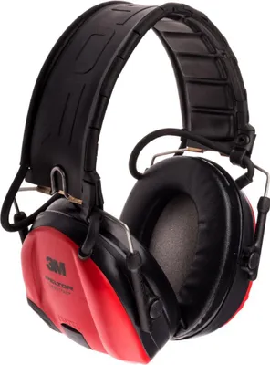 Produktbild von 3M MT16H210F-478-RD, Kopfband, Schwarz, H=29 M=23 L=16, 26 dB, Kabelgebunden, 600 h