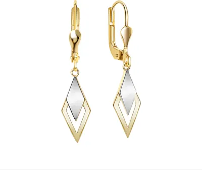 Produktbild von Fascination by Ellen K. Ohrhänger 585/- Gold 3,2cm mehrfarbig ohne 333330011-1