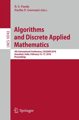 Produktbild von Algorithms and Discrete Applied Mathematics