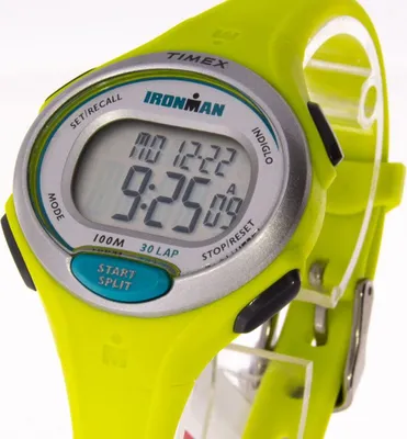 A close-up of a digital watch.