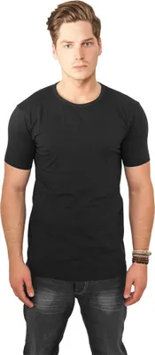 Produktbild von Urban Classics T-Shirt Herren Fitted Stretch Tee schwarz M