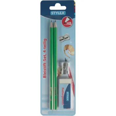 Produktbild von Stylex Bleistift-Set, 4-teilig